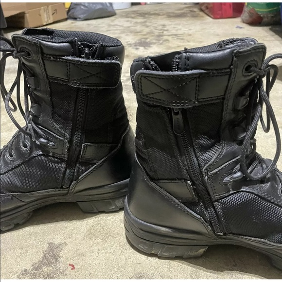 MEN'S BATES 8" CODE 6.2 TACTICAL SPORT SIDE ZIP BOOTS E06688 BLACK 9.5M - Picture 4 of 6